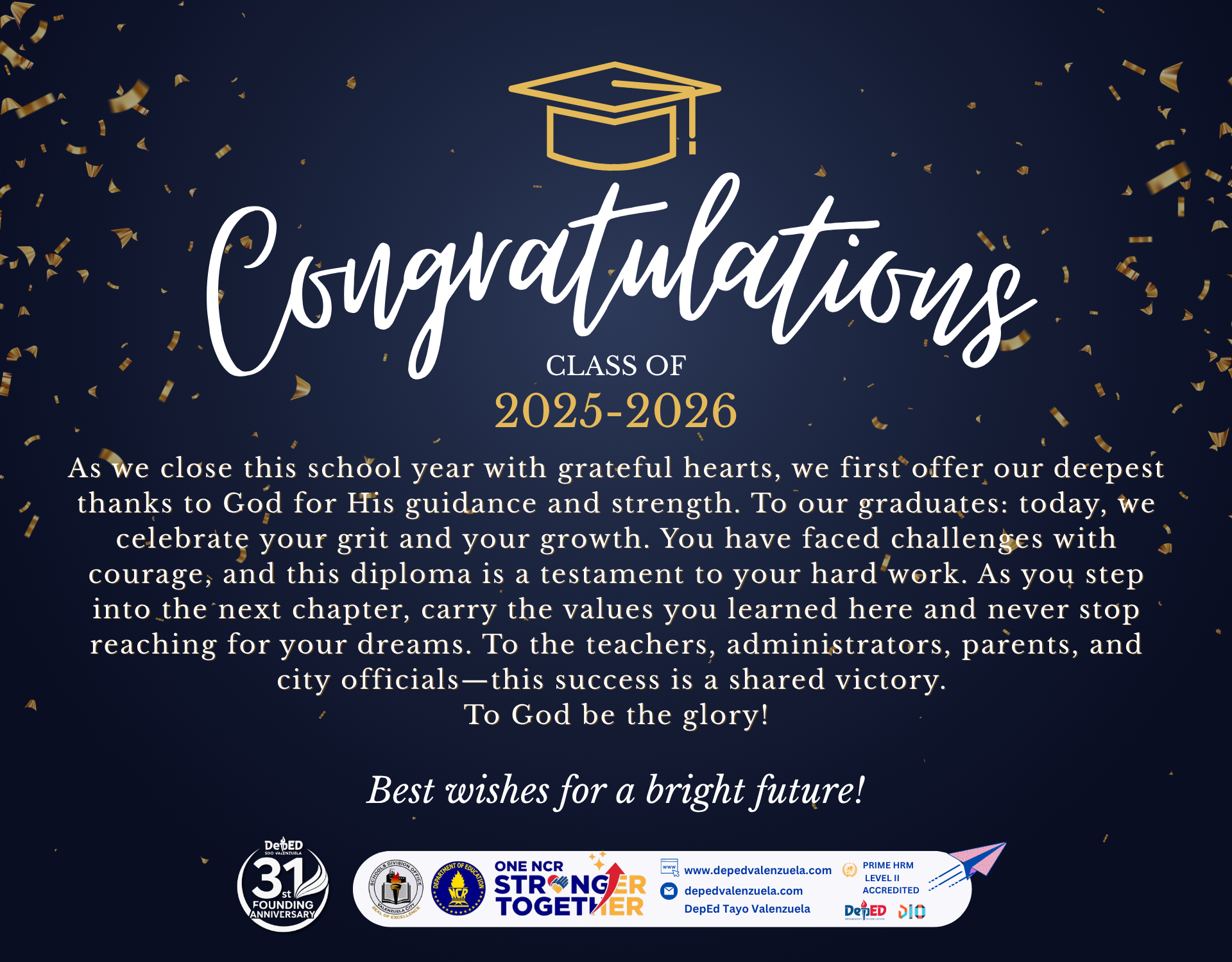 Congratulation Message